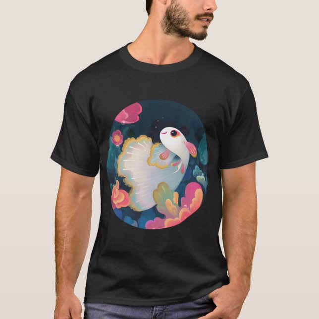 Flower guppy T-Shirt (Front)