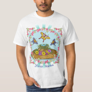 Flower Hat Nest  t-shirt