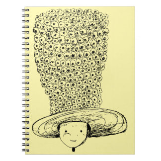 Flower Hat Notebook