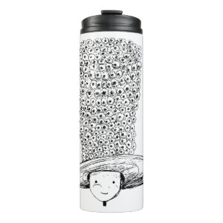 Flower Hat Thermal Tumbler
