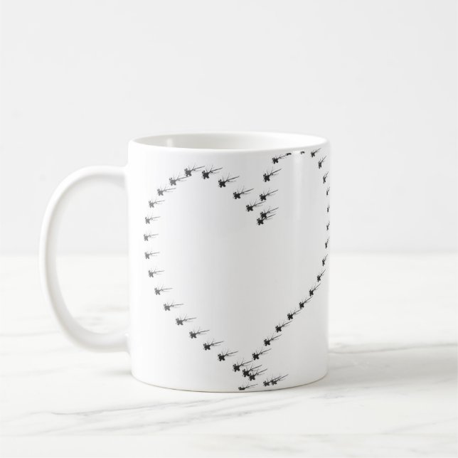 Flower Heart Mug (Left)