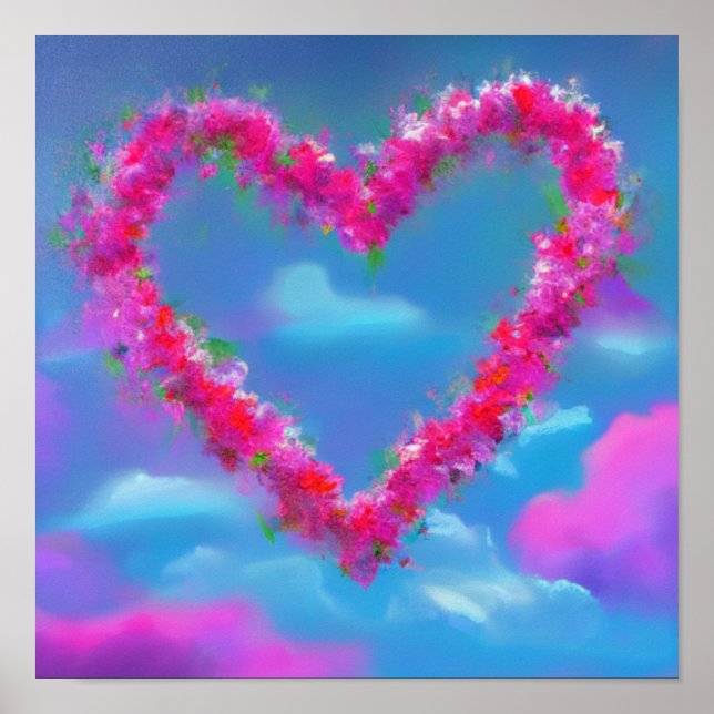Flower Heart Poster (Front)