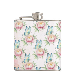Flower Hip Flask