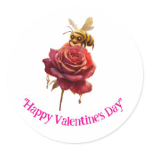 Flower & honey Happy Valentine's day customisable