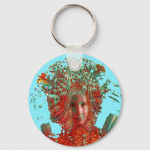 Flower Horizon Key Ring