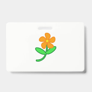 Flower ID Badge