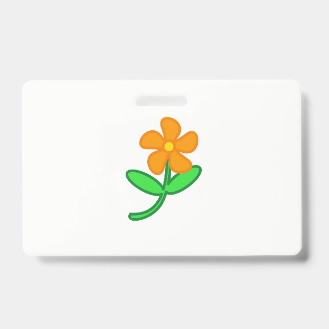 Flower ID Badge (Front)