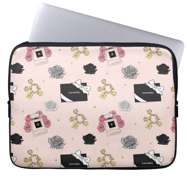 Flower Identification Laptop Sleeve (Front)