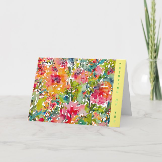 Flower image for Get well card (Front)