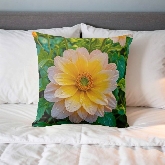 Flower Image No. 11, Floral Series, Throw Pillow (Creator Uploaded)