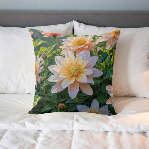 Flower Image No. 32, Floral Series, Throw Pillow