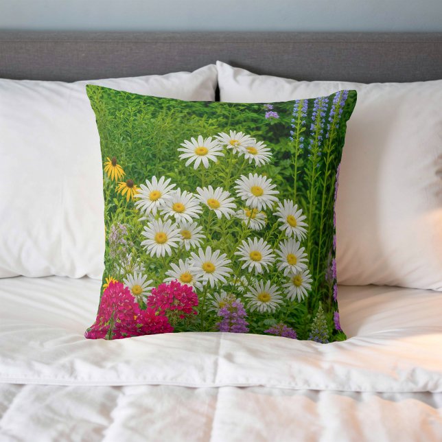 Flower Image No. 7, Floral Series, Throw Pillow (Creator Uploaded)