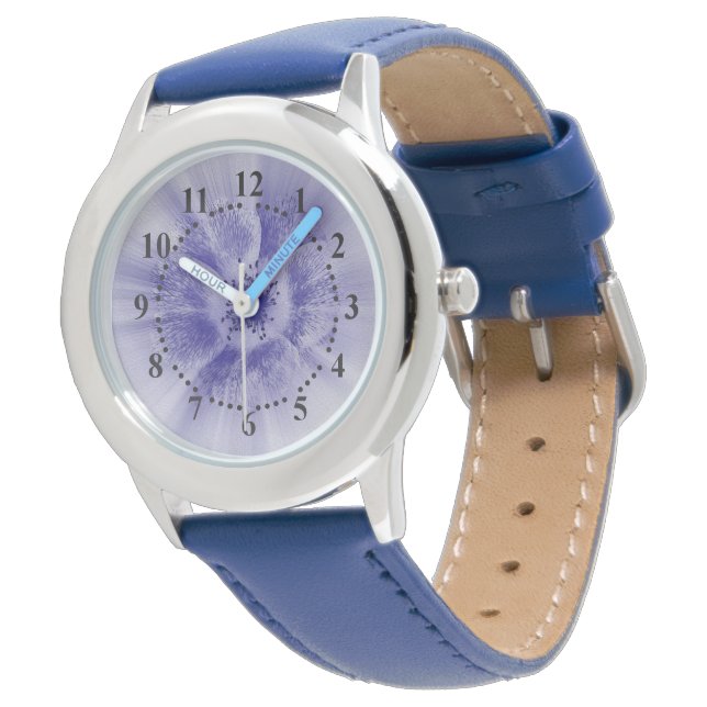 Flower in blue watch (Angled)