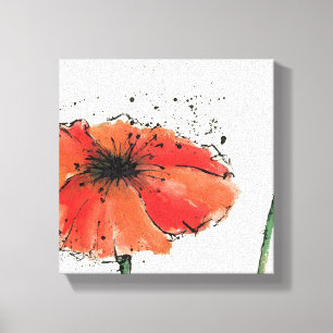 Flower in Full Bloom Canvas Print