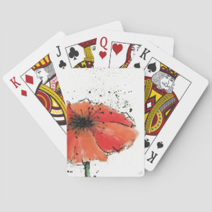 Flower in Full Bloom Playing Cards