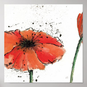 Flower in Full Bloom Poster