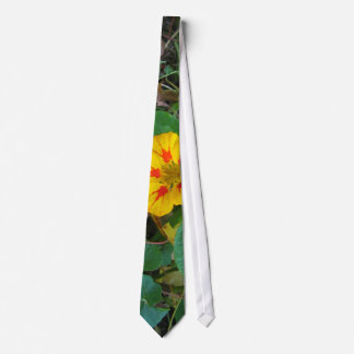 Flower in Leaves Tie