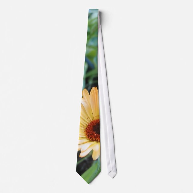 Flower in Leaves Two Tie (Front)
