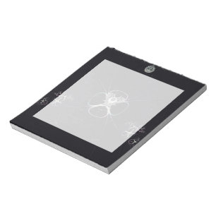 Flower in Space Notepad