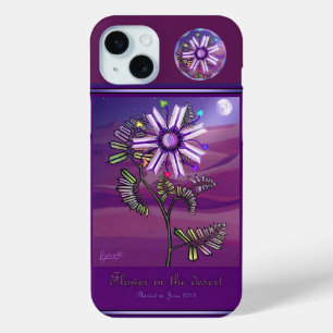 Flower in the Desert iPhone 15 Mini Case