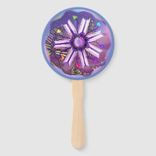 Flower in the Desert Hand Fan