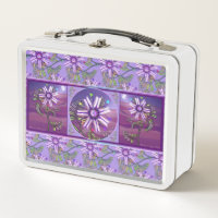 Flower in the desert Metal Lunch Box