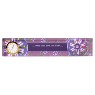 Flower in the desert nameplate