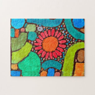 Flower in the Valley, Klee Jigsaw Puzzle
