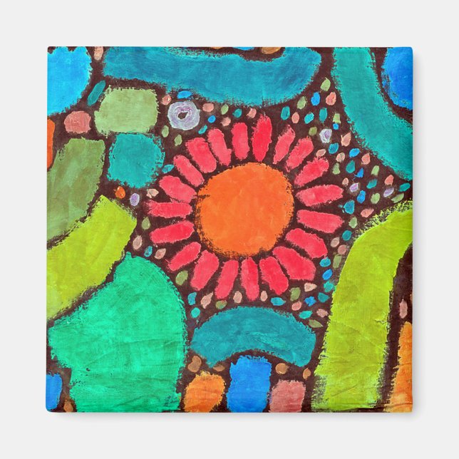 Flower in the Valley, Klee Magnet (Front)