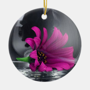 Flower in Vase Ornament