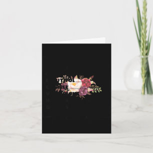 Flower is grammy christian mothers day religious card