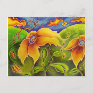 Flower Journey Postcard