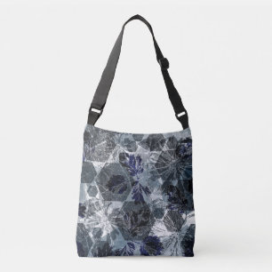 Flower Kaleidoscope. Crossbody Bag