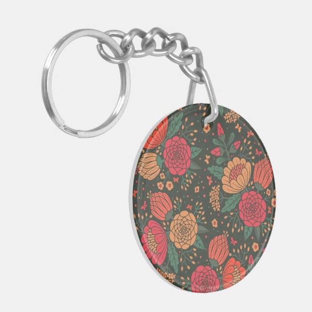 flower key ring (Front Left)