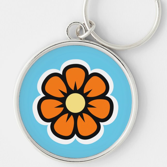 Flower Key Ring (Front)