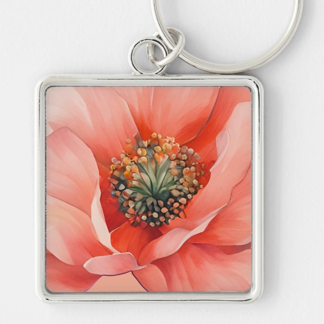 flower key ring (Front)