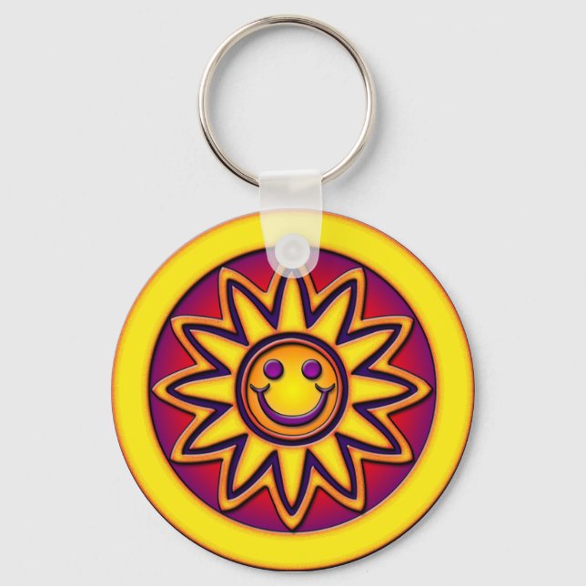 FLOWER KEY RING (Front)