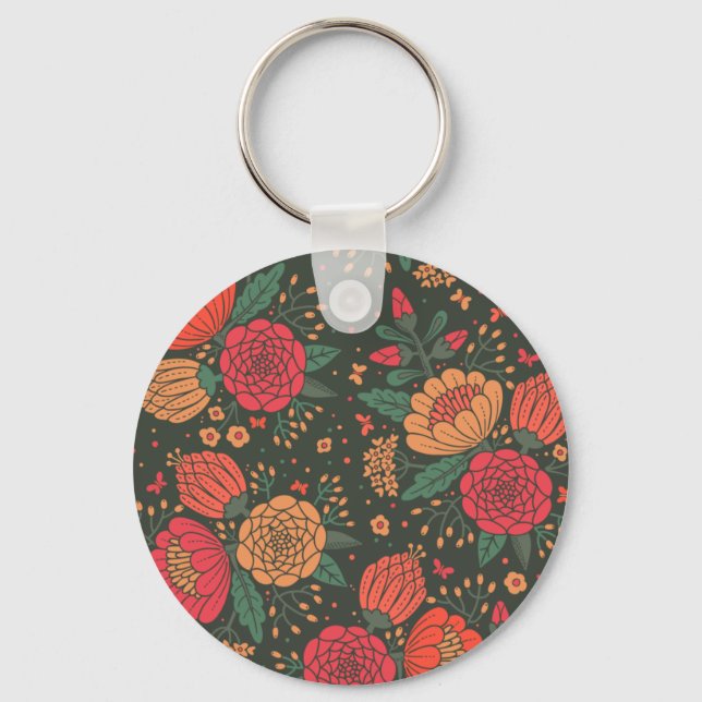 flower key ring (Front)