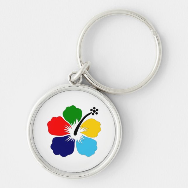Flower  key ring (Front)