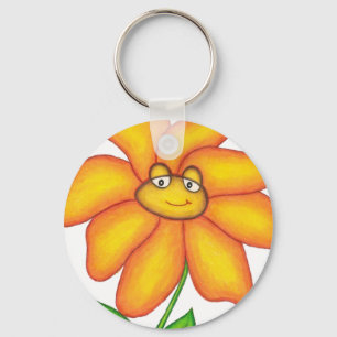 Flower Key Ring