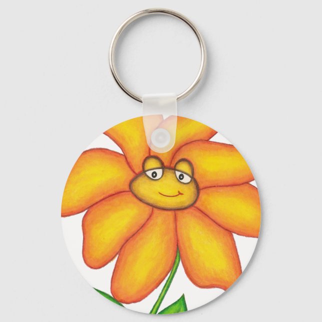Flower Key Ring (Front)