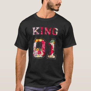 Flower King and Queen Couple 01 T-Shirt