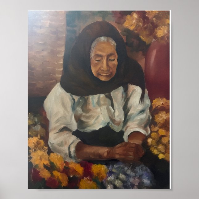 Flower Lady Poster (Front)