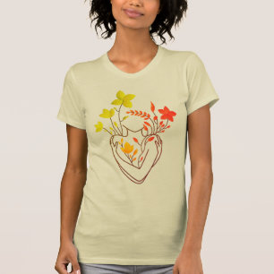Flower Lady - Retro Edition T-Shirt