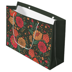 flower large gift bag