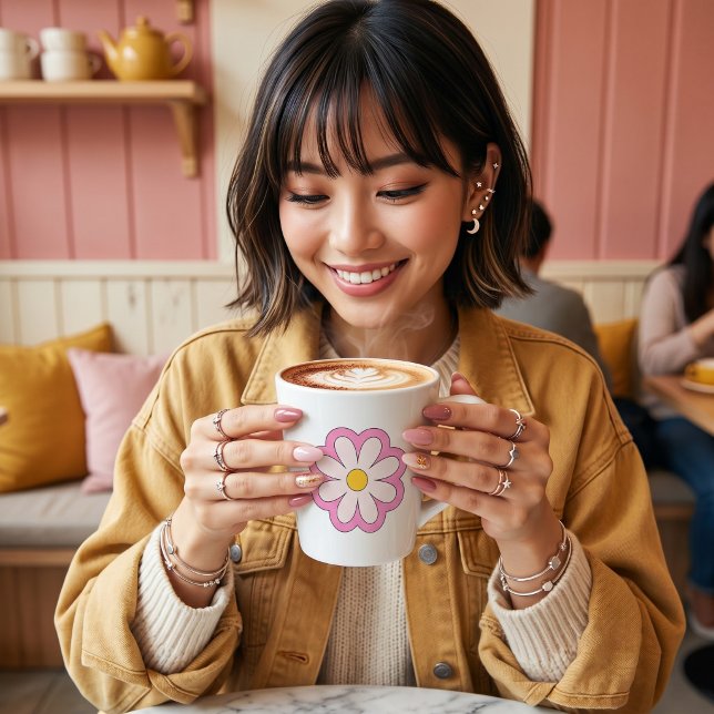 Flower Latte Mug (Creator Uploaded)