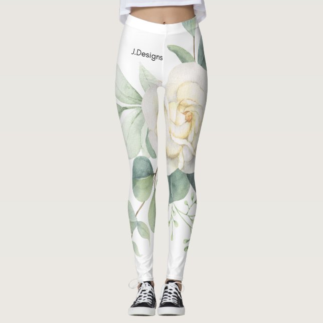 flower leggings (Front)
