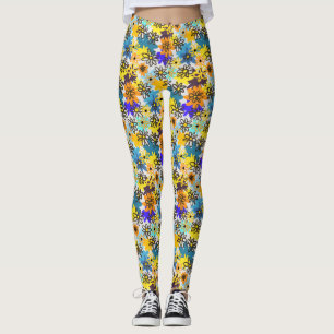 flower leggings