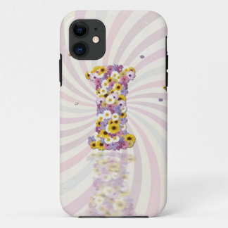 Flower letter I iPhone 11 Case