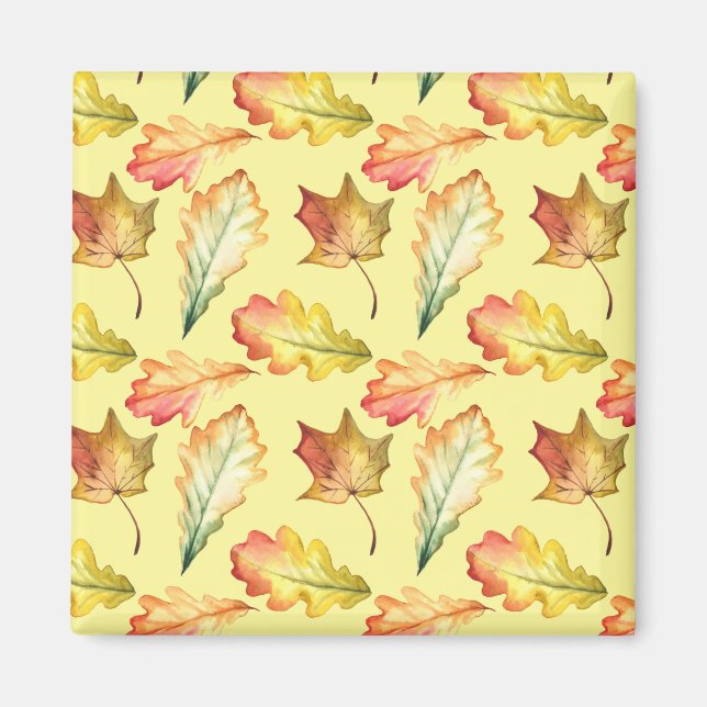 Flower Line Drawing Magnet (Front)